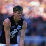 1993 GF - Rohan Welsh lining up for goal.