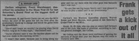 1982 - Marchesani GF parade thrill.