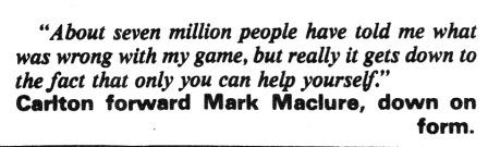 1980 Mark Maclure quote 31/07/80.