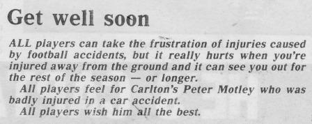 1987 Tony Shaw - Get well soon (13/05/87).