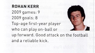 2009 TAC Cup GF Profile - Rohan Kerr.