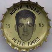1965 - Peter Jones bottle top.