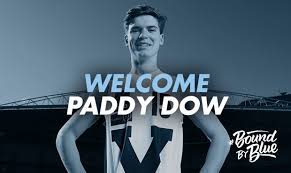 2017 - Draftee Paddy Dow.