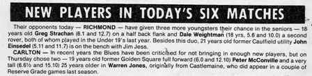 1978 Rd 1 - Debutants Peter McConville & Wow Jones.
