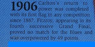 1906 GF Snippet.Footy Record.