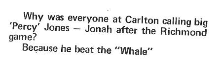 1973 Rd 17 - Percy 'Jonah' Jones.Inside Football.