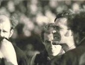 1970 - Ron Barassi addressing the troops.