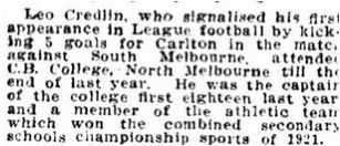 1922 Leo Credlin 1922 Leo Credlin Advocate August 24