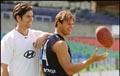 2000 - Hamill receives Kernahan's No.4 guernsey.