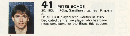 1985 - Peter Rohde.