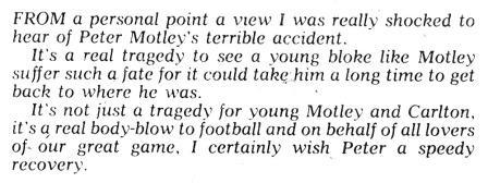 1987 - Motley Tragedy.