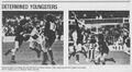 1974 - Blues Little League in Action.Pic: Football Life.