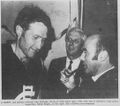 1972 Prelim. Final - Big Nick and Father Briglia after the game.The Australian.