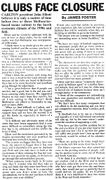 1993 - Elliott; some clubs face closure.Inside Football.
