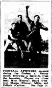 1935 Ted Pollock Carlton v Fitzroy Princes Park 1935 Ted Pollock Carlton v Fitzroy Princes Park Trove; Sun News-Pictorial July 08 p3