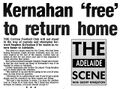 1991 - Stephen Kernahan free to return home.Inside Football.