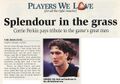 1995 - Stephen Silvagni profile (08/09/95).Pic: Football Record.