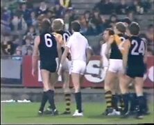 1983 Night Grand Final - Mario Bortolotto & Brendan Hartney.