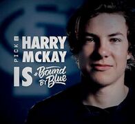 Bound By Blue Harry McKayImage courtesy of Carlton Football Club.