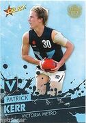 2016 - Future Blue; Patrick Kerr Football Card.