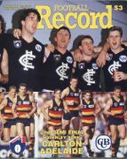 1993 2nd Semi Footy Record Cover.