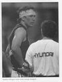 1996 Semi Final - A bandaged Silvagni.