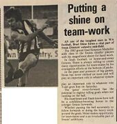 1984 - Future Blue; Brad Shine article.