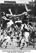 1972 GF - Percy Jones gives the Blues first use of the ball.