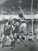 1973 Qual Final – Allford flies over Jones with Crosswell waiting for crumbs