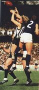1970 GF - Big Nick spoils from behind.Pic: The Mighty Blues (Team of the Century).