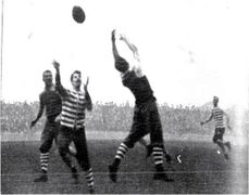 1903 Rnd 5 v South Melbourne May 30"1903 Rnd 5 v South Melbourne Trove; Punch June 04 p16