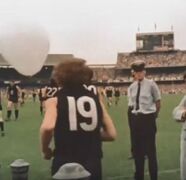 1972 GF - O'Connell & Chandler run onto the ground.