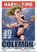2022 - Charlie Curnow the Coleman Medalist.