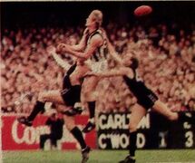 1981 GF - Howell spoils Moore.