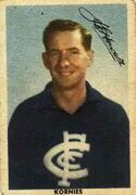 1954 - Jack Howell (Kornies Trading Cards).