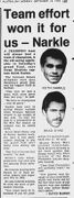 1984 - Future Blue; Brad Shine stars.