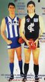 1995 - Stephen Kernahan life-size cut-out.