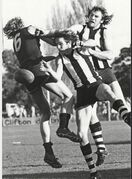 1977 - Future Blue; Robert Dutton competes against two opponents.