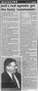 2000 - John Elliott's real agenda (12/04/00).