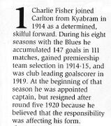 1914 - Charlie Fisher.