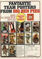 1973 - Big Ben Pies Team Posters.