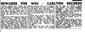 1945 Grand Final Carlton Records