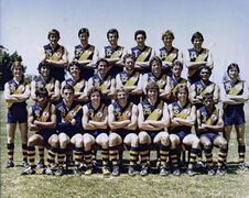 1979 - Claremont Team; Future Blues Ken Hunter & Wayne Blackwell.