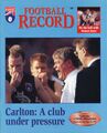 1995 Prelim. Final Record - Parkin addresses the players.