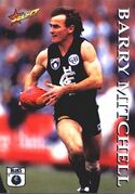 1995 - Barry Mitchell (Select Footy Card) Front of Card.