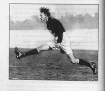 1920's - Horrie Clover in full flight.