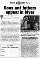 1996 - Fathers & Sons to appear at Myer (14/08/96).