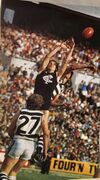 1978 Elim. Final - Rod Galt competes with Rod Blake.