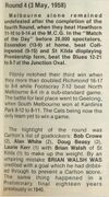 1958 Rd 4 - Carlton vs St Kilda.