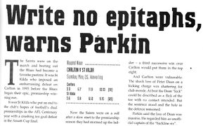 1996 Rd 9 - Parkin warning.